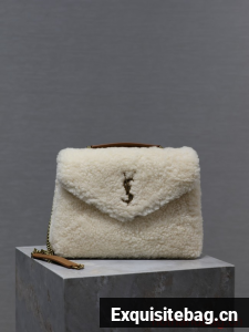 SAINT LAURENT TOY LOULOU 392737 Cream