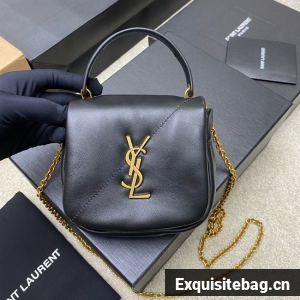 Saint Laurent IN BOX LEATHER 801362 black