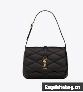 SAINT LAURENT LE 57 HOBO BAG IN QUILTED LAMBSKIN 698567 black