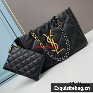 SAINT LAURENT LEATHER BAG Y203830 BLACK