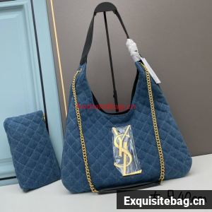 SAINT LAURENT SHOPPING Denim bag Y203433 blue