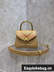 Bvlgari Serpenti Forever leather crossbody bag B282923 Apricot