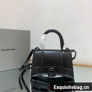 Balenciaga HOURGLASS SMALL TOP HANDLE BAG 59353 black