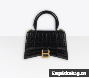 Balenciaga Hourglass XS Top Handle Bag 28331S black Balenciaga Hourglass XS Top Handle Bag 28331S black