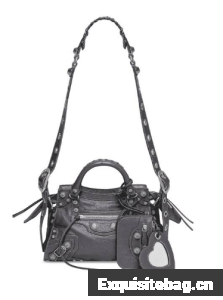 Balenciaga NEO CAGOLE XS HANDBAG 05812 gray Balenciaga NEO CAGOLE XS HANDBAG 05812 gray