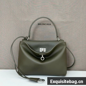 Balenciaga Rodeo Mini Handbag smooth calfskin 795456 green Balenciaga Rodeo Mini Handbag smooth calfskin 795456 green