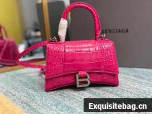 Balenciaga Hourglass XS Top Handle Bag 28331S neon pink Balenciaga Hourglass XS Top Handle Bag 28331S neon pink