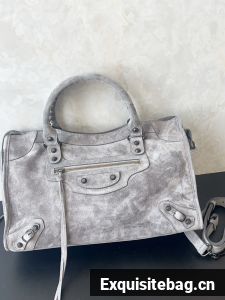 Balenciaga Le City Top Handle Bag B530 Gray Balenciaga Le City Top Handle Bag B530 Gray