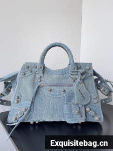 Balenciaga NEO CAGOLE Denim 77535 blue Balenciaga NEO CAGOLE Denim 77535 blue