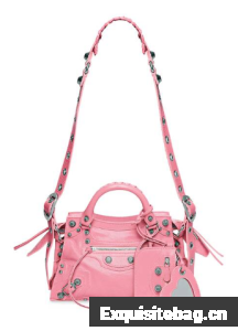 Balenciaga NEO CAGOLE XS HANDBAG 05812 pink Balenciaga NEO CAGOLE XS HANDBAG 05812 pink