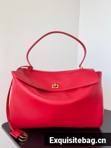 Balenciaga Rodeo Handbag Large smooth calfskin 795458 red Balenciaga Rodeo Handbag Large smooth calfskin 795458 red