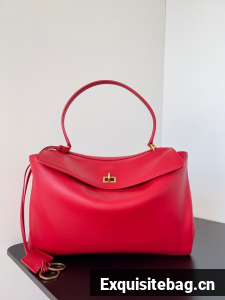 Balenciaga Rodeo Handbag smooth calfskin 795457 red Balenciaga Rodeo Handbag smooth calfskin 795457 red