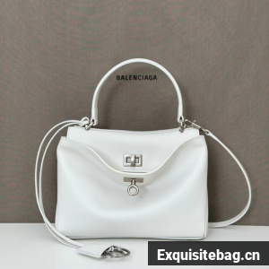 Balenciaga Rodeo Mini Handbag smooth calfskin 795456 white Balenciaga Rodeo Mini Handbag smooth calfskin 795456 white