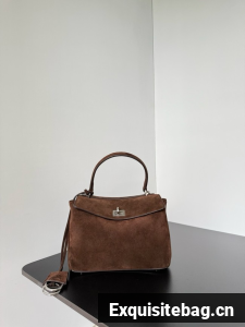 Balenciaga Rodeo Mini Handbag suede shoulder 795456 Coffee Balenciaga Rodeo Mini Handbag suede shoulder 795456 Coffee