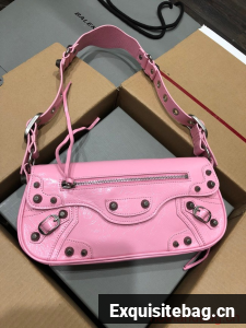 Balenciaga WOMENS LE CAGOLE SHOULDER BAG 6688 pink Balenciaga WOMENS LE CAGOLE SHOULDER BAG 6688 pink