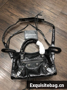 Balenciaga WOMENS NEO CAGOLE XS HANDBAG IN BLACK 94020 Balenciaga WOMENS NEO CAGOLE XS HANDBAG IN BLACK 94020