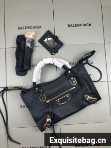 Balenciaga WOMENS NEO CLASSIC HANDBAG 06713 black Balenciaga WOMENS NEO CLASSIC HANDBAG 06713 black