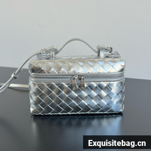 Bottega Veneta Bang Bang Intrecciato leather 789109 Silver