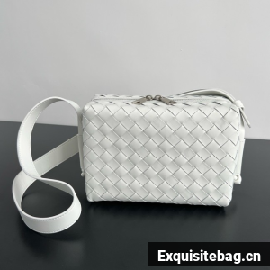 Bottega Veneta Concert Pouch 794258 white