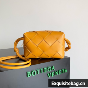 Bottega Veneta Intrecciato Concert Pouch D794258 yellow