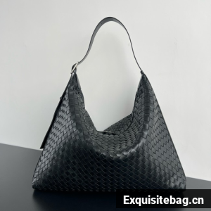 Bottega Veneta Large Hop Shoulder bag 806976 black