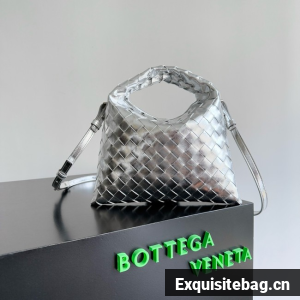 Bottega Veneta Mini Hop 777586 Silver