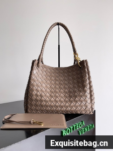 Bottega Veneta Parachute 826212 Pinecone&Brass finish