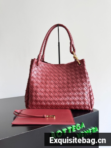 Bottega Veneta Parachute 826212 Sapele&Brass finish