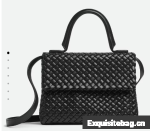 Bottega Veneta Patti Shoulder Bag 776783 black