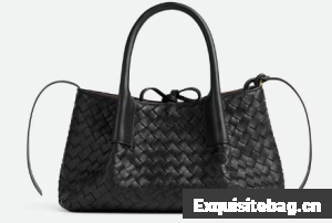 Bottega Veneta Small Pinacoteca 819004 Black&fondant
