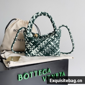 Bottega Veneta Small Tosca 776755 green&white