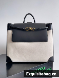 Bottega Veneta Large Andiamo Canvas 786195 black&Brass Bottega Veneta Large Andiamo Canvas 786195 black&Brass