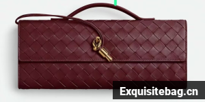 Bottega Veneta Long Clutch Andiamo With Handle 741511 Wine Bottega Veneta Long Clutch Andiamo With Handle 741511 Wine