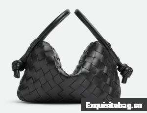 Bottega Veneta Loop Top Handle 796615 black Bottega Veneta Loop Top Handle 796615 black