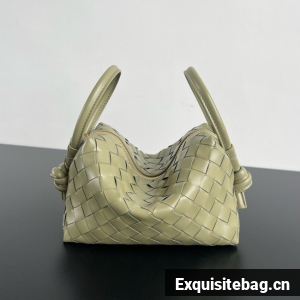 Bottega Veneta Loop Top Handle 796615 green Bottega Veneta Loop Top Handle 796615 green