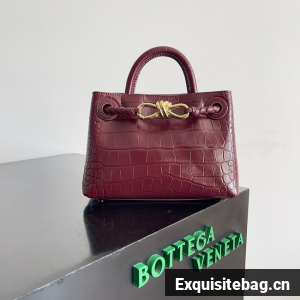 Bottega Veneta Mini Andiamo alligator leather 805232 Barolo Bottega Veneta Mini Andiamo alligator leather 805232 Barolo
