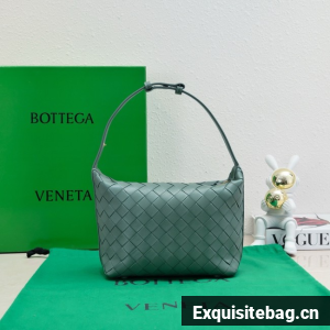 Bottega Veneta Mini Wallace 754443 green Bottega Veneta Mini Wallace 754443 green