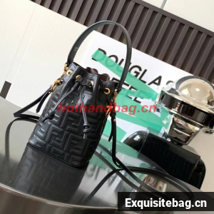 FENDI Mon Tresor leather mini-bag 8BS010 black