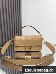 Fendi Baguette Mini Bag 8BS017 Apricot