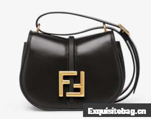 Fendi Cmon Mini leather bag 8BS082 Black