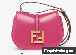 Fendi Cmon Mini leather bag 8BS082 Fuchsia