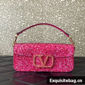 VALENTINO GARAVANI Loco Calf leather bag 2B0K30 rose