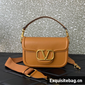 VALENTINO Loco calfskin leather bag B0M98 Apricot