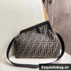 FENDI FIRST fabric bag 5FB2323 Black