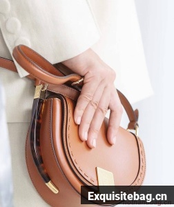 FENDI MOONLIGHT leather bag 8BT346A brown