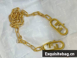 FENDI Shoulder strap gold 8792