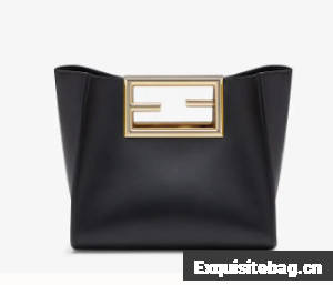 FENDI WAY small leather bag 5FB6846 black