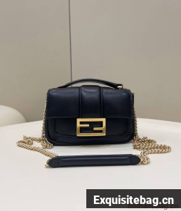 Fendi Baguette Sheepskin bag 8BR6551 black