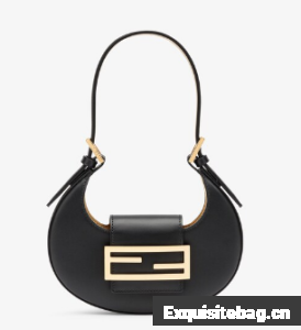 Fendi Cookie black leather mini bag 8BS065A