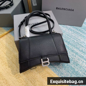 Balenciaga HOURGLASS SMALL TOP HANDLE BAG B108895 black